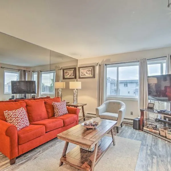 Walk to Downtown and Coast Trail Condo in Anchorage – hotel w mieście Anchorage