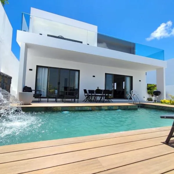 Villa Cap Malheureux, piscine privée, salle de jeux，位于Petit Raffray的酒店