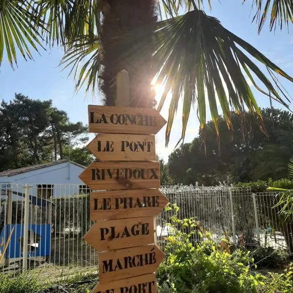 Camping 4 étoiles Les Fougères、リヴドゥー・プラージュのホテル