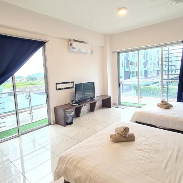 KK Aeropod Corner unit A near Airport and City Free Parking, hotel in Kota Kinabalu