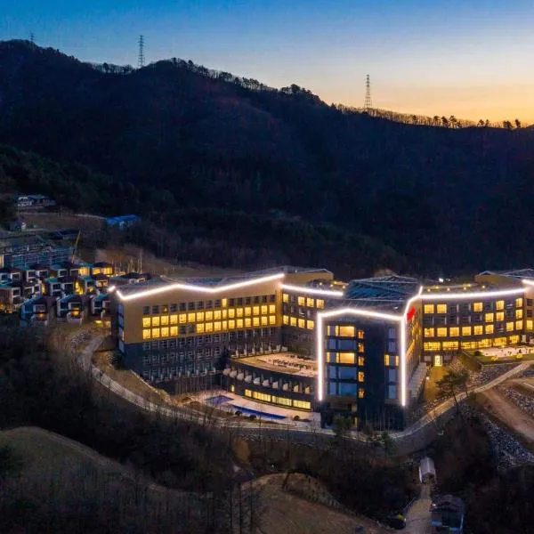 Ramada Hotel & Suite by Wyndham Gangwon Pyeongchang, hotell sihtkohas Pyeongchang