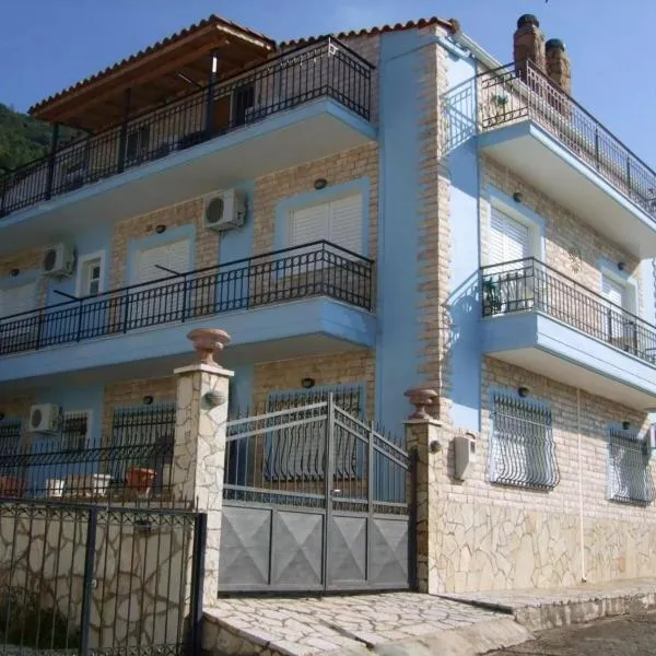 Kristallia Rooms, hotell Monastirakis