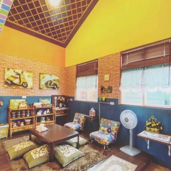 熊居民宿Lala Mountain Bear Farm, Hotel in Hualing