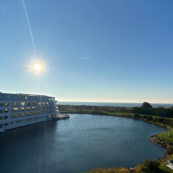 REF 148 Appartement vue mer pour six personnes plage du Fogeo à pieds Port Crouesty ARZON