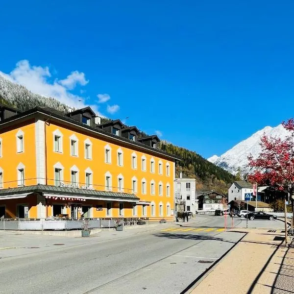 Boutique und Bier Hotel des alpes, hotel v destinaci Fiesch