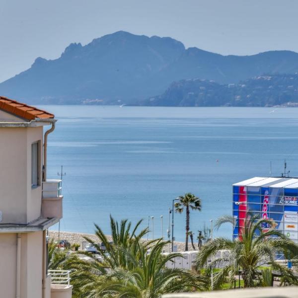IMMOGROOM - Sea View - Balcony - 5 min from the beach - AC - Wifi