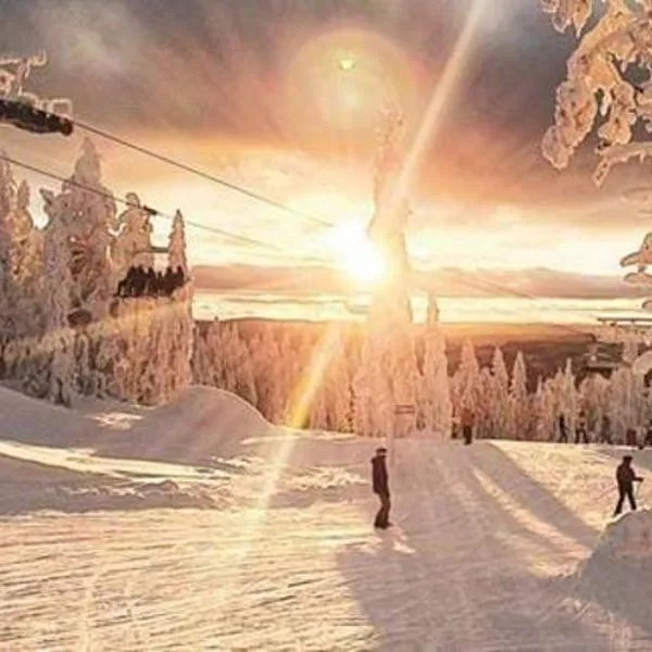 Rämsbyns fritidsby, nära Romme Alpin, hotel em Idkerberget