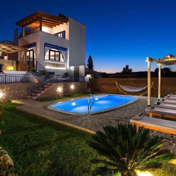 Villa Rose on the beach