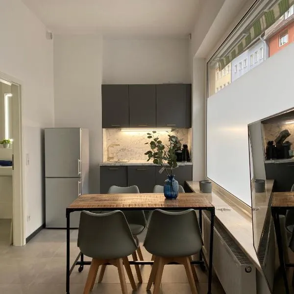 2-Zimmer-Apartment in Top-Altstadt-Lage mit Parken und Klimaanlage, hotel in Nuremberg