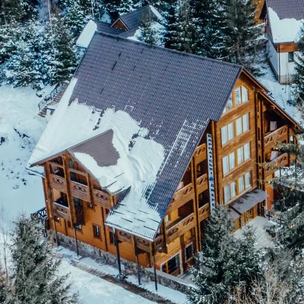 Karpatski Dzherela, hotell sihtkohas Jaremtše