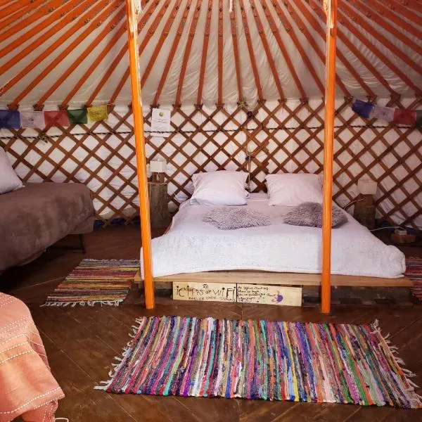 Yourte 4 personnes proche Provins et Disney、Bannostのホテル