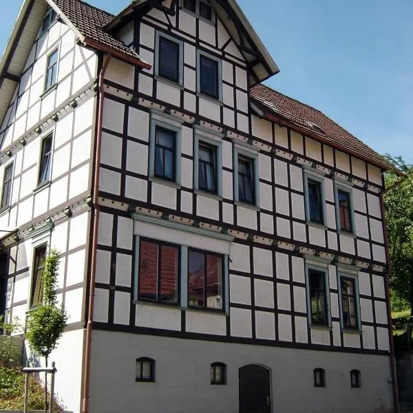 Minicamping und B&B Apartment Hintergarten, hotel in Niederorschel