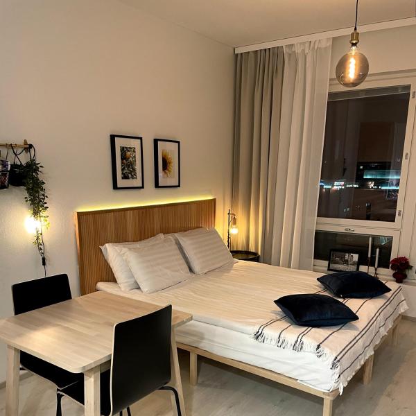 Kaari Home - Studio Apartment In the Heart of Tampere Next to Nokia Arena