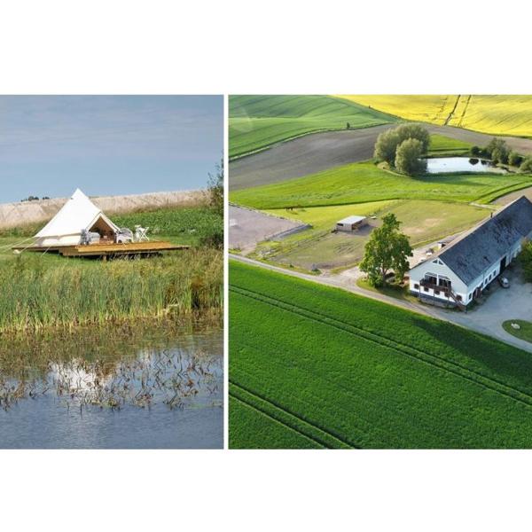 Glamping och Gårdslägenhet Mellan himmel och hav