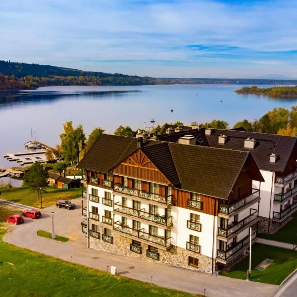 Stylchyn 90 Apartamenty nad Jeziorem Czorsztyńskim、クルシュコフツェのホテル