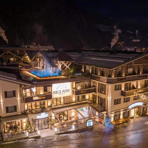 Hotel Neue Post, hotel v Mayrhofenu