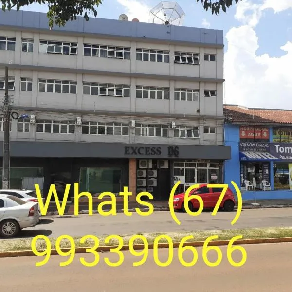 Portaria e circulação de hóspedes só até 23 horas - Reabre às 5 horas - Compartilhado Tompell Hostel, khách sạn ở Ponta Porã