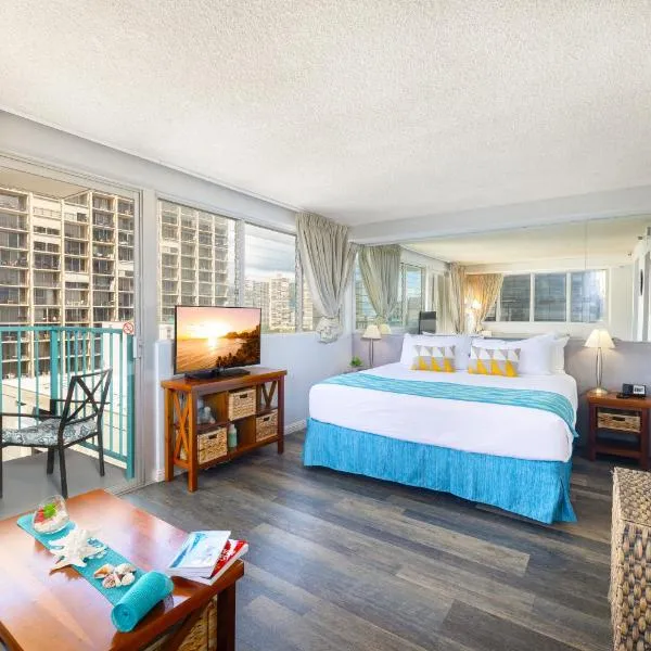 Beautiful Studio in the Heart of Vibrant Waikiki、ホノルルのホテル