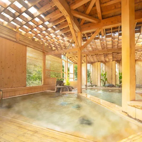Ooedo Onsen Monogatari Unazuki Grand Hotel, hotel in Kurobe