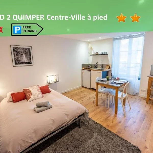 LE NID 2 QUIMPER BY Nid'Ouest, hotel v destinaci Quimper