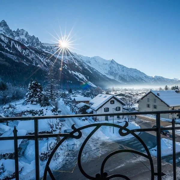 Eden Hotel, Apartments and Chalet Chamonix Les Praz, hotell sihtkohas Chamonix-Mont-Blanc
