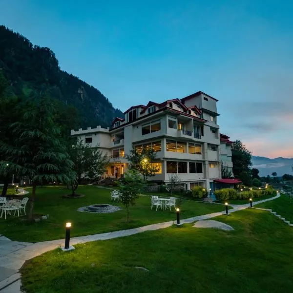 The Allure Grand Resort -A Majestic Riverside Retreat, hotel a Manāli