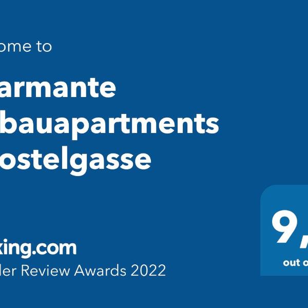 Charmante Altbauapartments Apostelgasse