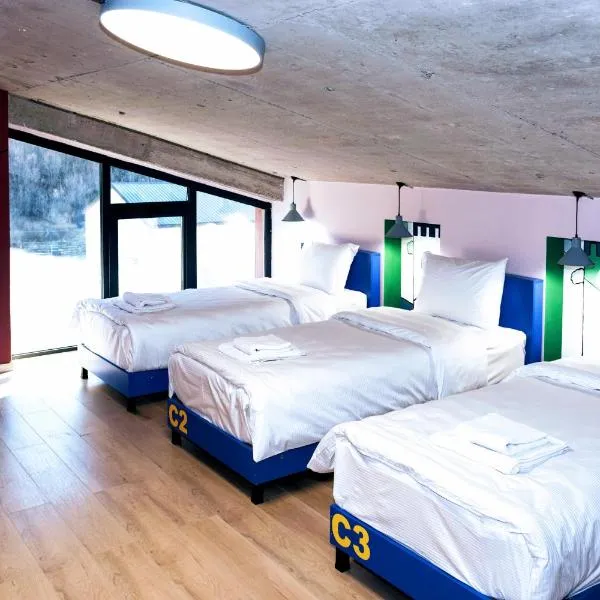 Paliani Hostel，位于梅斯蒂亚的酒店