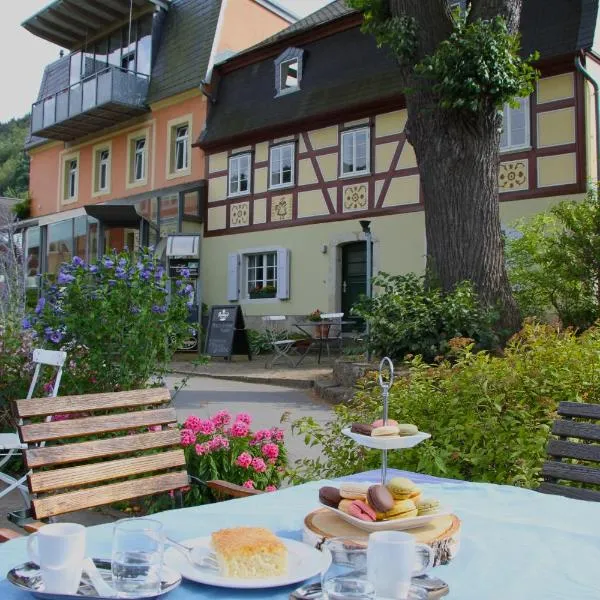 Landgasthaus Ziegelscheune, hotel v destinaci Krippen