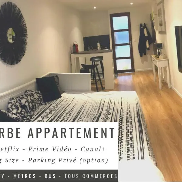 Superbe appartement Paris/Bercy (12e) wifi&Netflix, hotel em Paris