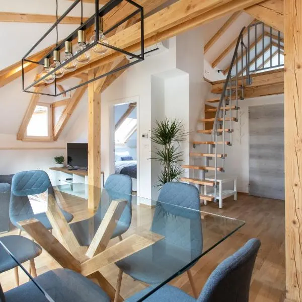 Bright & Spacious Loft In The Heart Of Old Town, hotel in Ljubljana