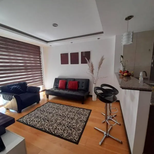 Suite amoblada en el sector del Quito moderno, hotel a Quito