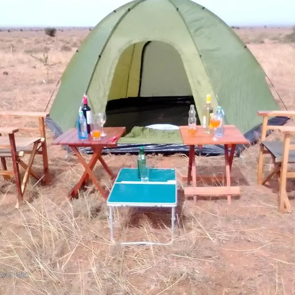 Amanya Double Pitch Tent with Mt Kilimanjaro View, Hotel in Amboseli-Nationalpark