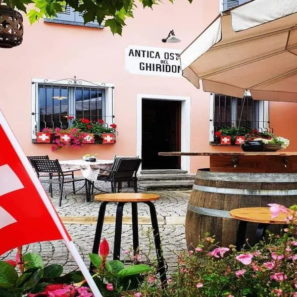 Antica Osteria Ghiridone, hotell sihtkohas Palagnedra