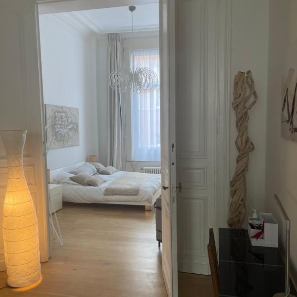 Apartment in trendy Chatelain center Brussels area Little Garden Internet wifi
