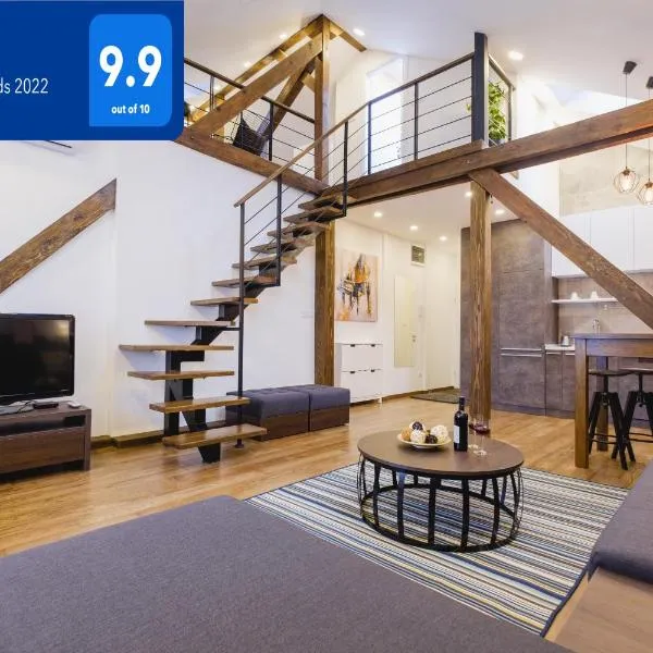 Apartment Lea Lux, hotell i Beograd
