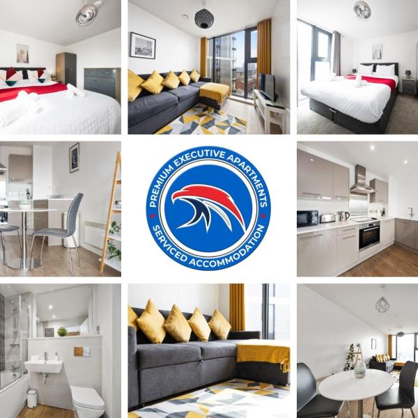 LONG STAYS 30 PERCENT OFF- FOR BUSINESS, FAMILIES, RELOCATIONS AND LEISURE- Book Today at Premium Executive Serviced Apartments - Birmingham City Center - WestGate, 1 Bed Apt, FREE WI-FI