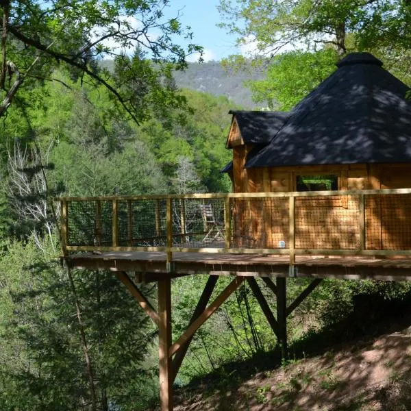 Ma cabane en Aveyron, hotel in Conques-en-Rouergue