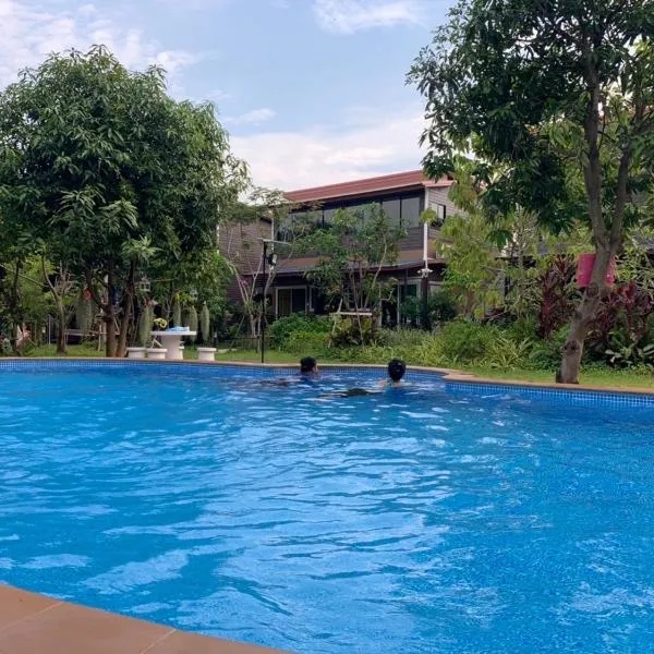 BaanSuanklaiKlungBangkrachao บ้านสวนใกล้กรุงบางกะเจ้า, hotel em Phra Pradaeng