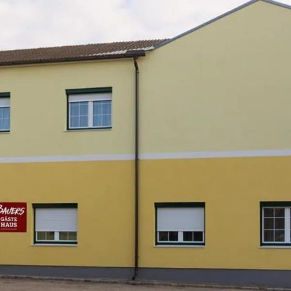 BAUERs Gästehaus, hotel v destinaci Obersiebenbrunn