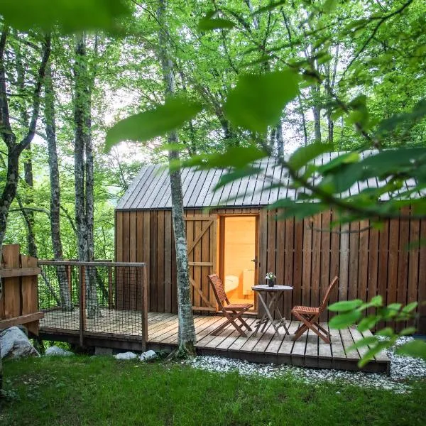 Kamp Koren Kobarid, hotel in Kobarid