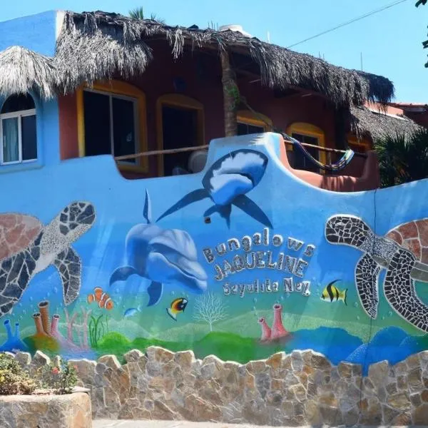 Bungalows Jaqueline, hotel i Sayulita