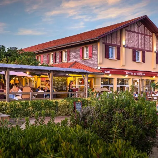 Logis Hôtel de L'Océan, hotel v mestu Moliets-et-Maa