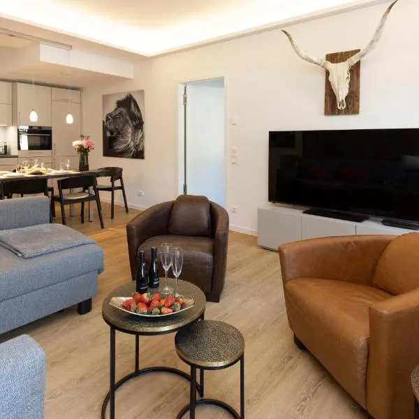 Safari Lodge Prora - mit Sauna und direktem Strandzugang, hotel in Binz