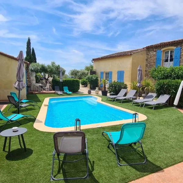 Logis Hôtel La Bastide Saint Bach, hotel in Suze-la-Rousse