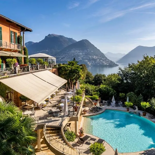 Villa Principe Leopoldo, ξενοδοχείο στο Λουγκάνο