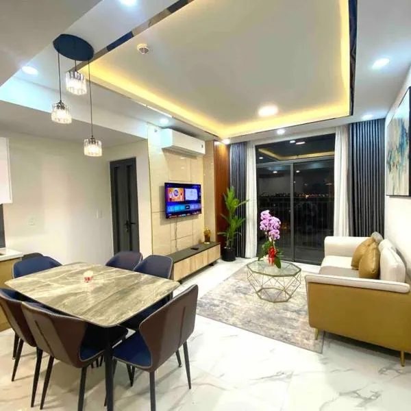Luxury Apartment Asiana Capella Trung tâm Chợ lớn, hotel v Ho Či Minově městě