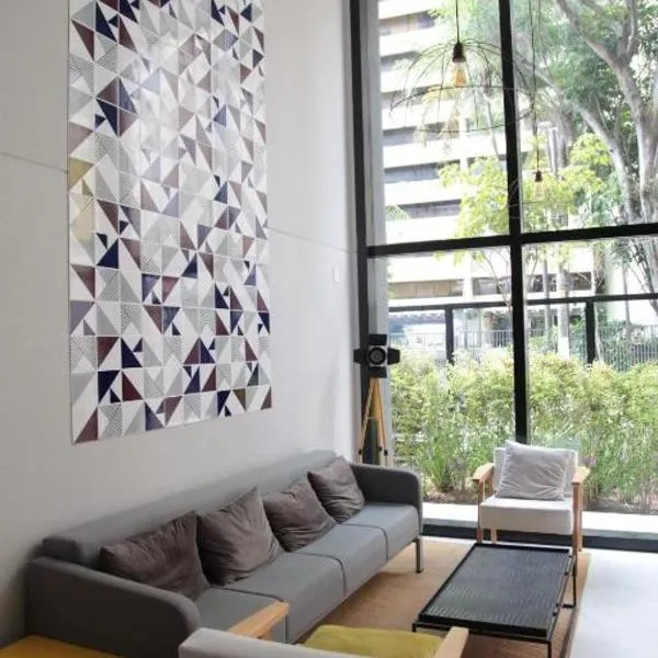 68 Brand-new studio next to Paulista Av, fast wifi、サンパウロのホテル