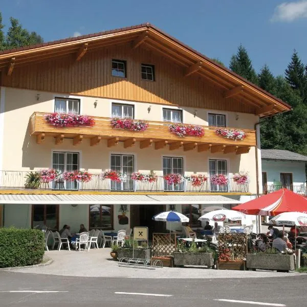 Gasthof Kienklause 2 Sterne Pension NO Wifi NO Handysignal, hôtel à Steinbach am Attersee