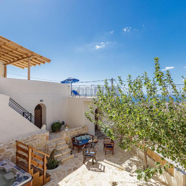 Τraditional home Fabrica , south Crete , Agios Pavlos